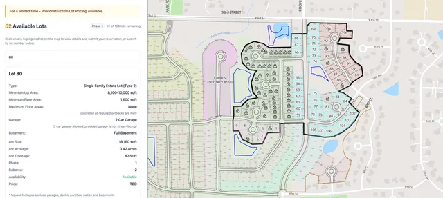 $239,900 | Lt80 Lt80 Highland Place, Pleasant Prairie, WI 53158