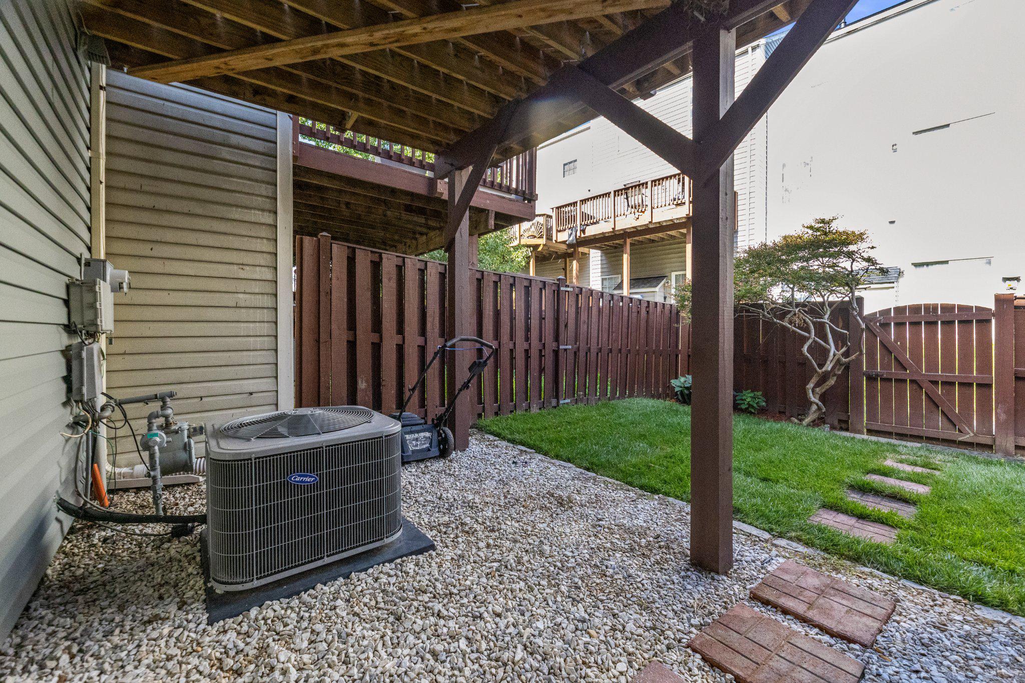 9241 Lorton Valley Road Lorton, VA 22079 - Photo 37 of 45 Backyard with updated landscape.