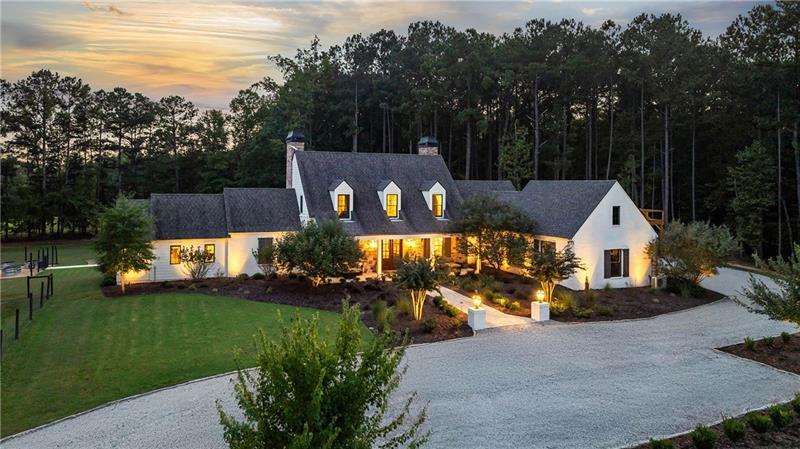 7255 Old Rico Road Chattahoochee Hills, GA 30268 - Photo 3 of 78 a view of a house with a yard