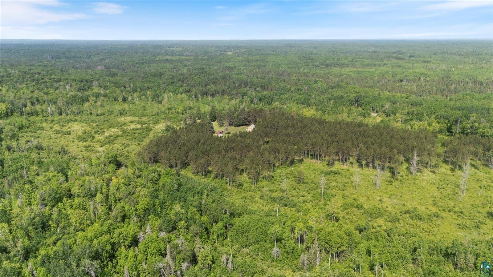 480 Rikala Brimson, MN 55602 - Photo 8 of 38 Aerial view of property's location with a heavily wooded area