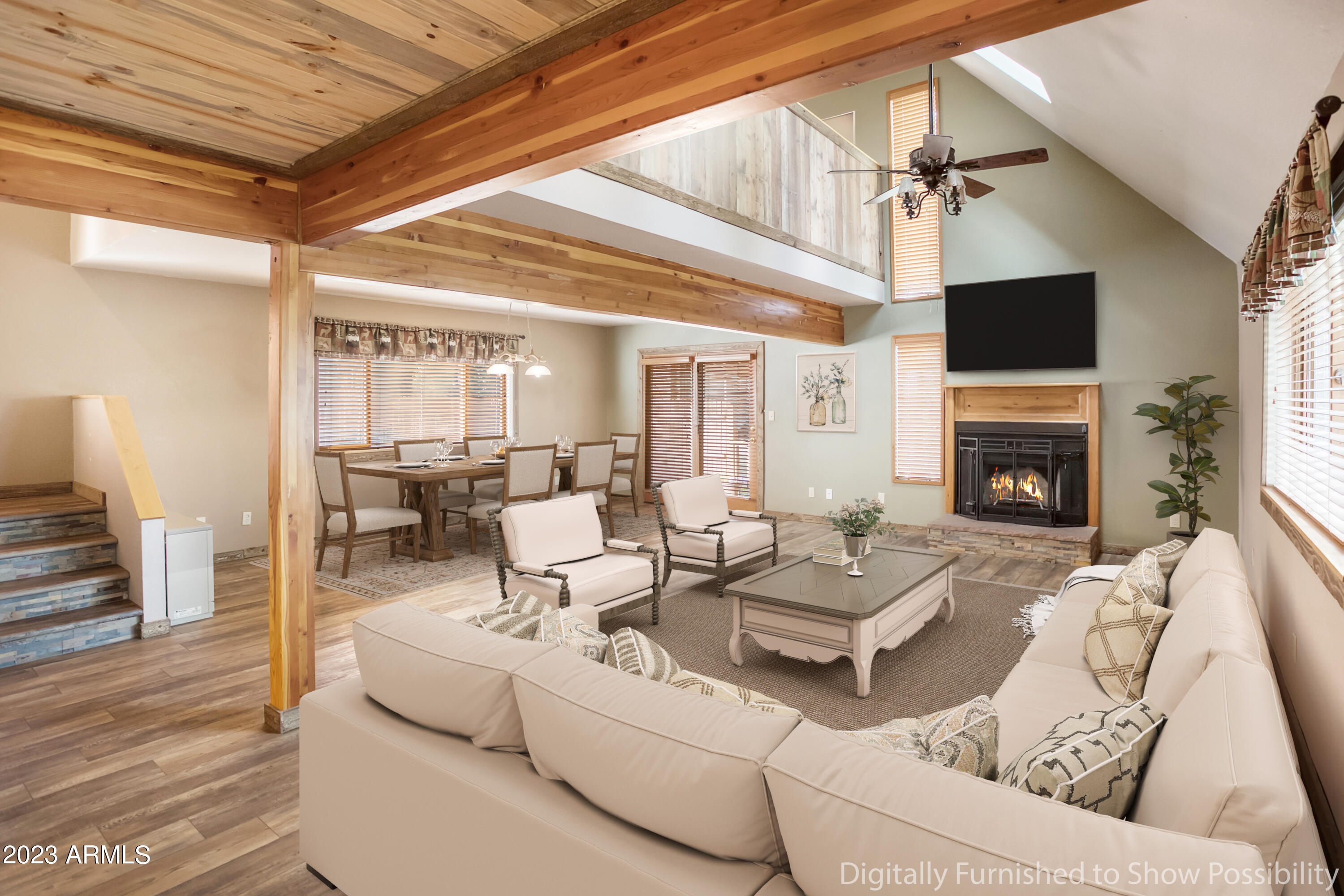 2282 Lindberg Road Overgaard, AZ 85933 - Photo 1 of 30 Family Room and Dining
