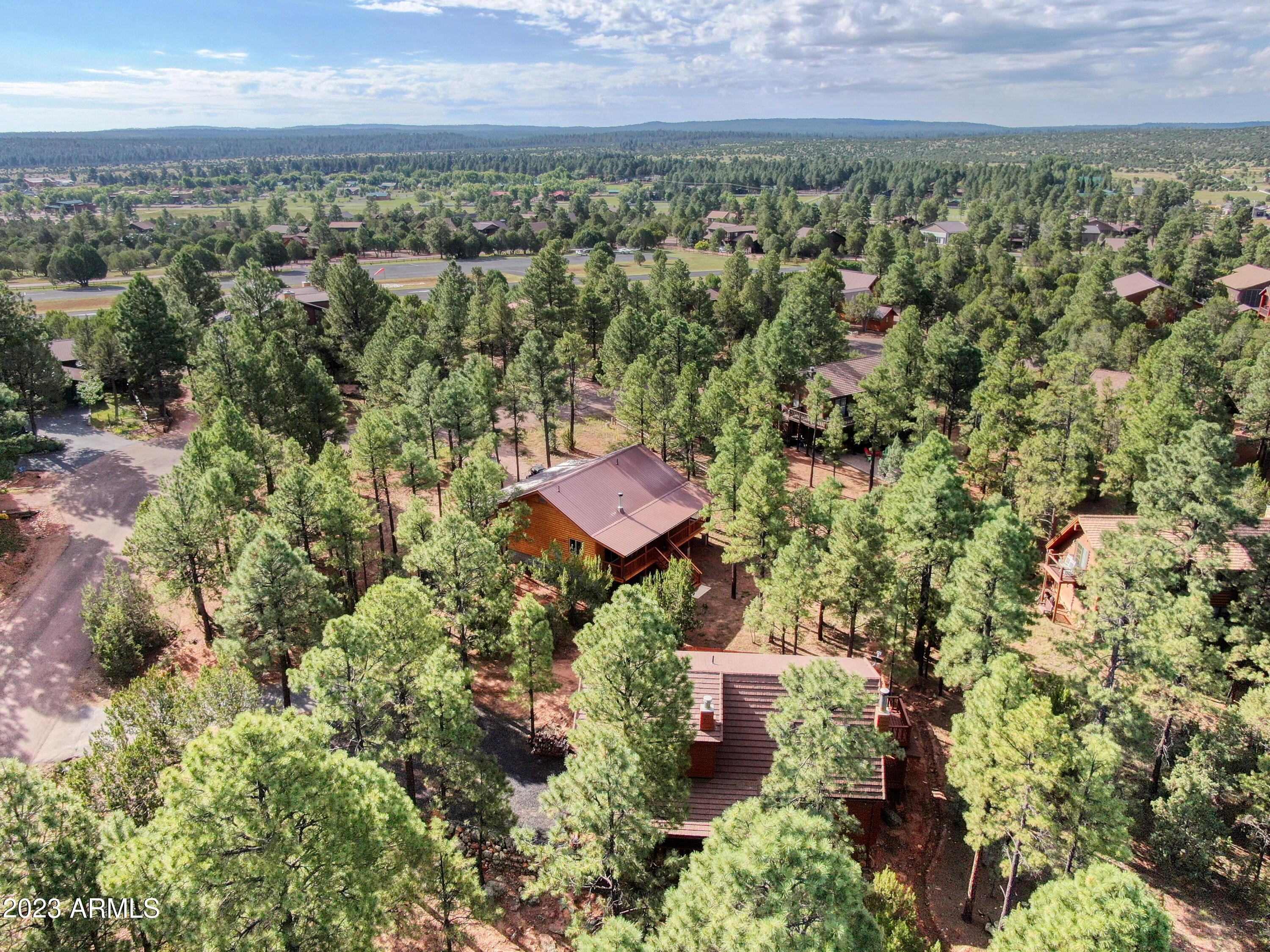 2282 Lindberg Road Overgaard, AZ 85933 - Photo 14 of 30 Ariel of Your New Home