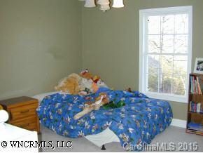 77 Hampton Road Leicester, NC 28748 - Photo 8 of 9 a bed sitting in a bedroom next to a window