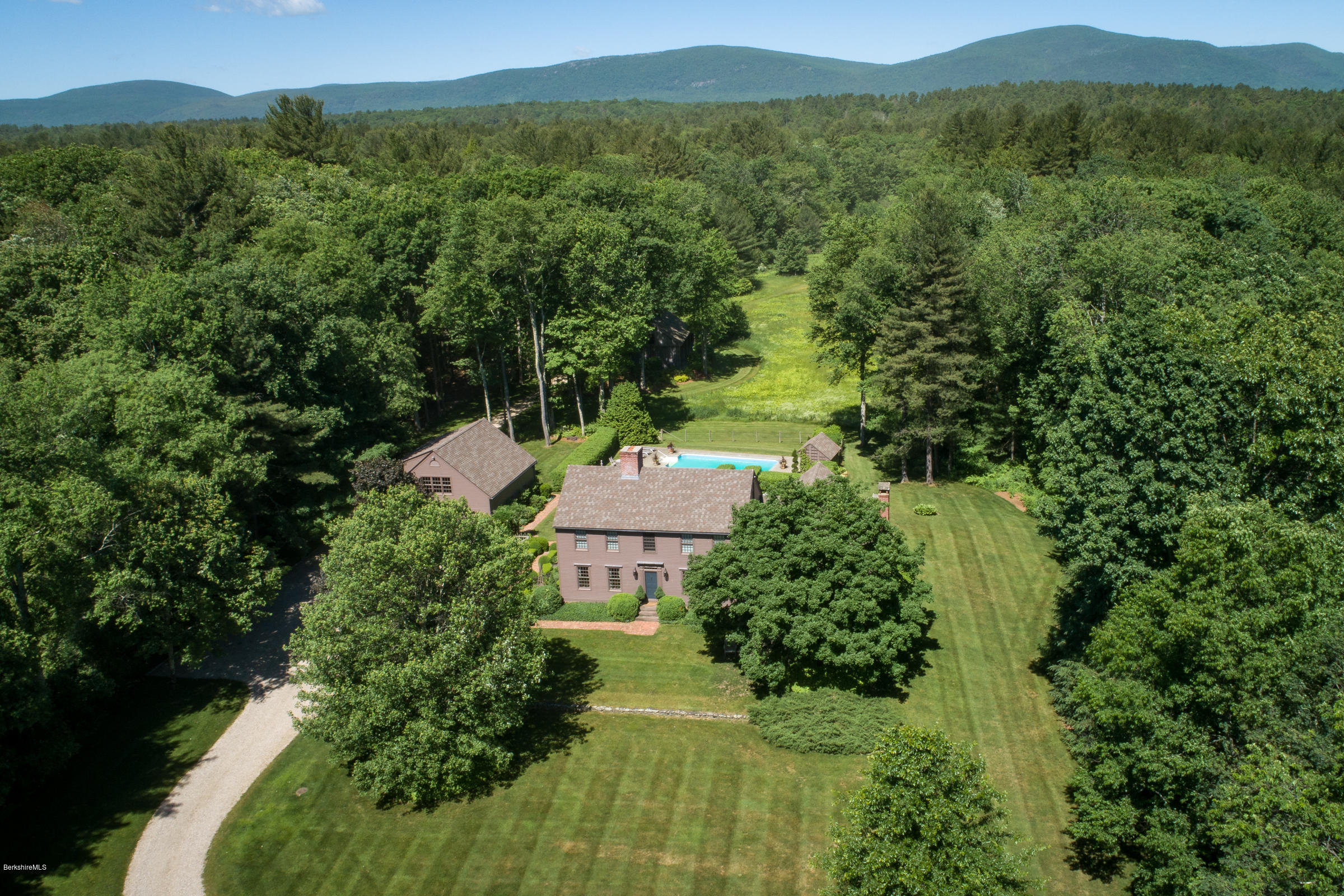 54 Rannapo Road Sheffield, MA 01257 - Photo 2 of 32 1 front aerial