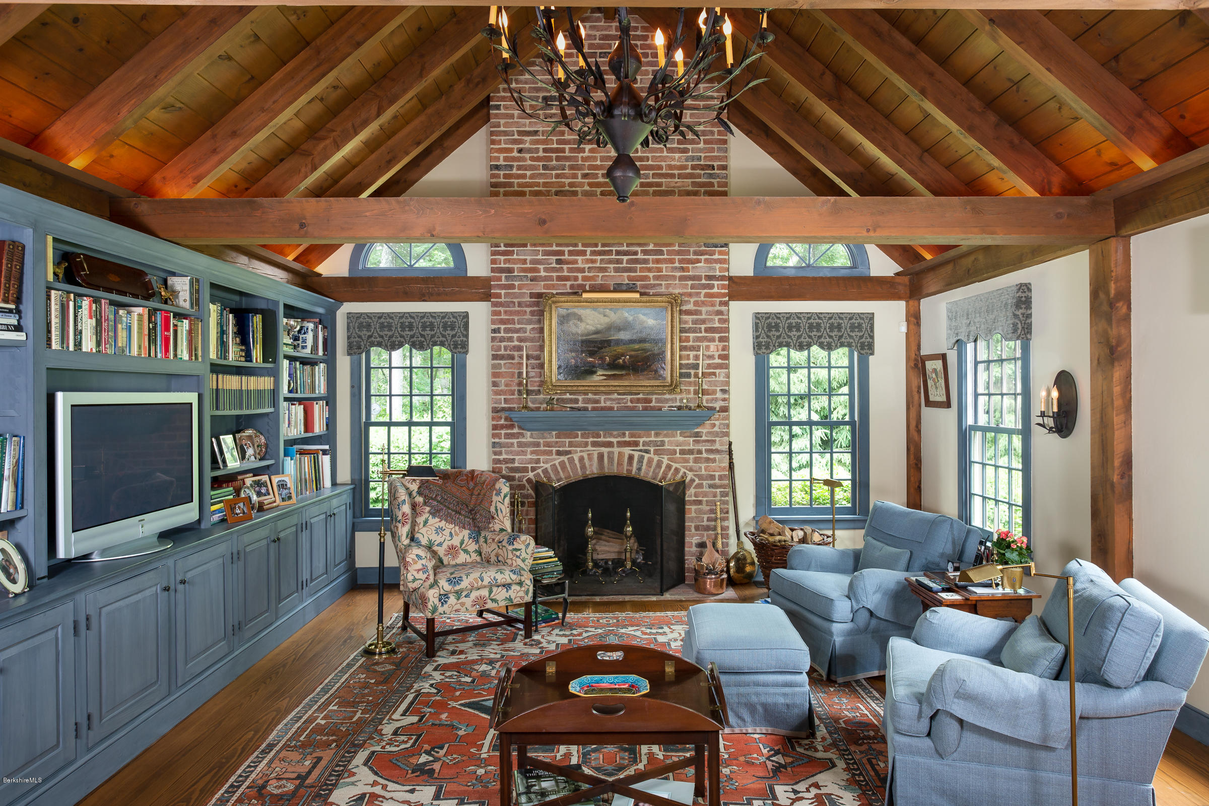 54 Rannapo Road Sheffield, MA 01257 - Photo 13 of 32 12 great room