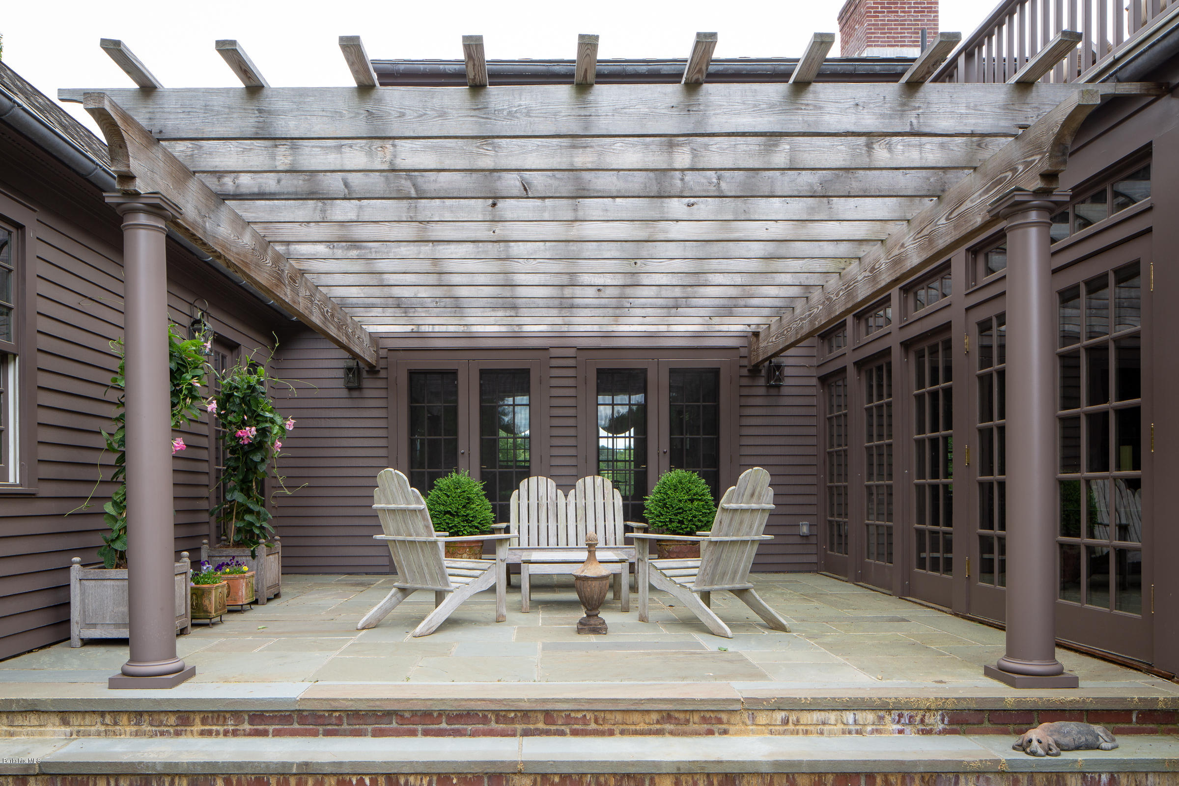 54 Rannapo Road Sheffield, MA 01257 - Photo 24 of 32 23 patio detail
