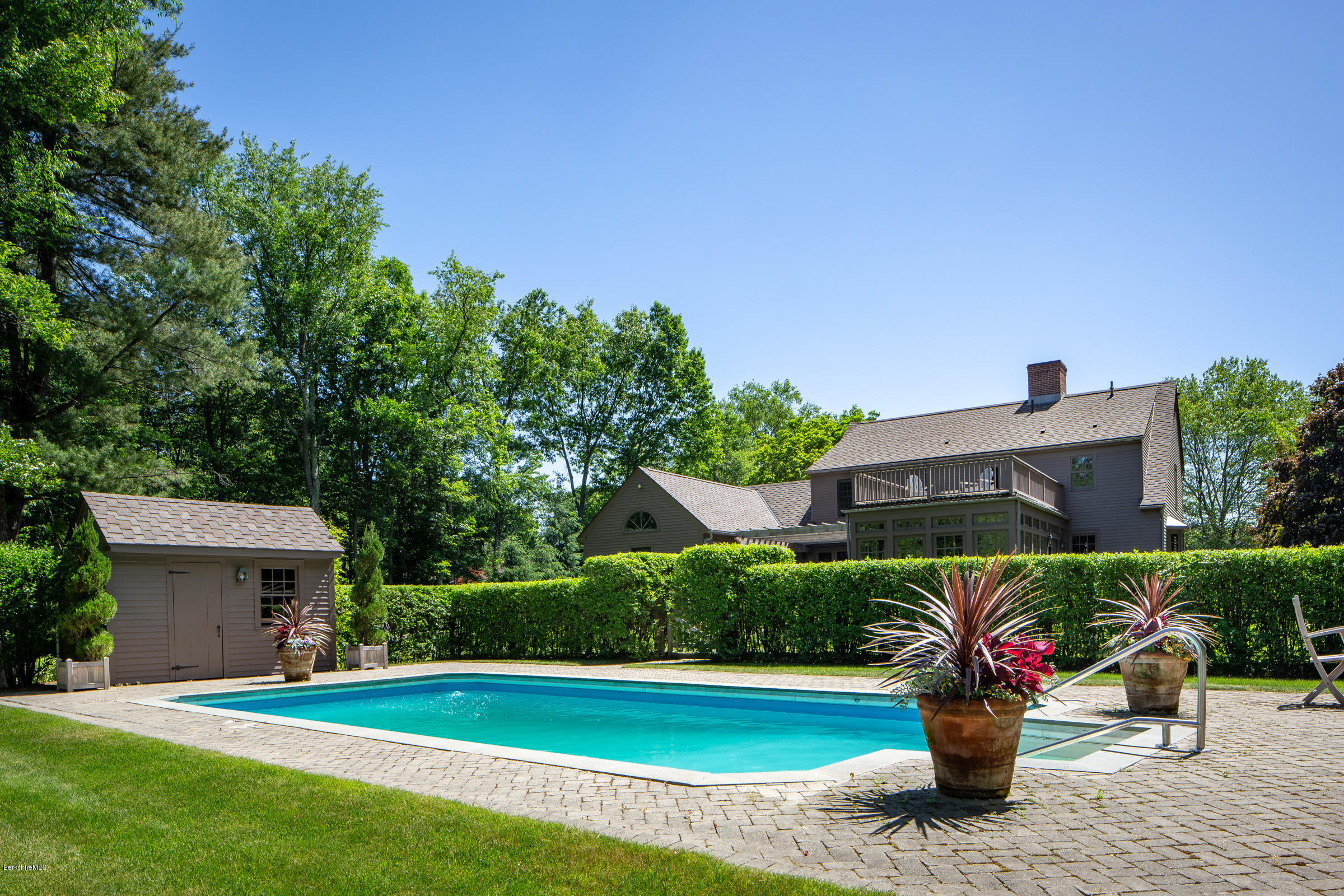 54 Rannapo Road Sheffield, MA 01257 - Photo 27 of 32 26 house from pool