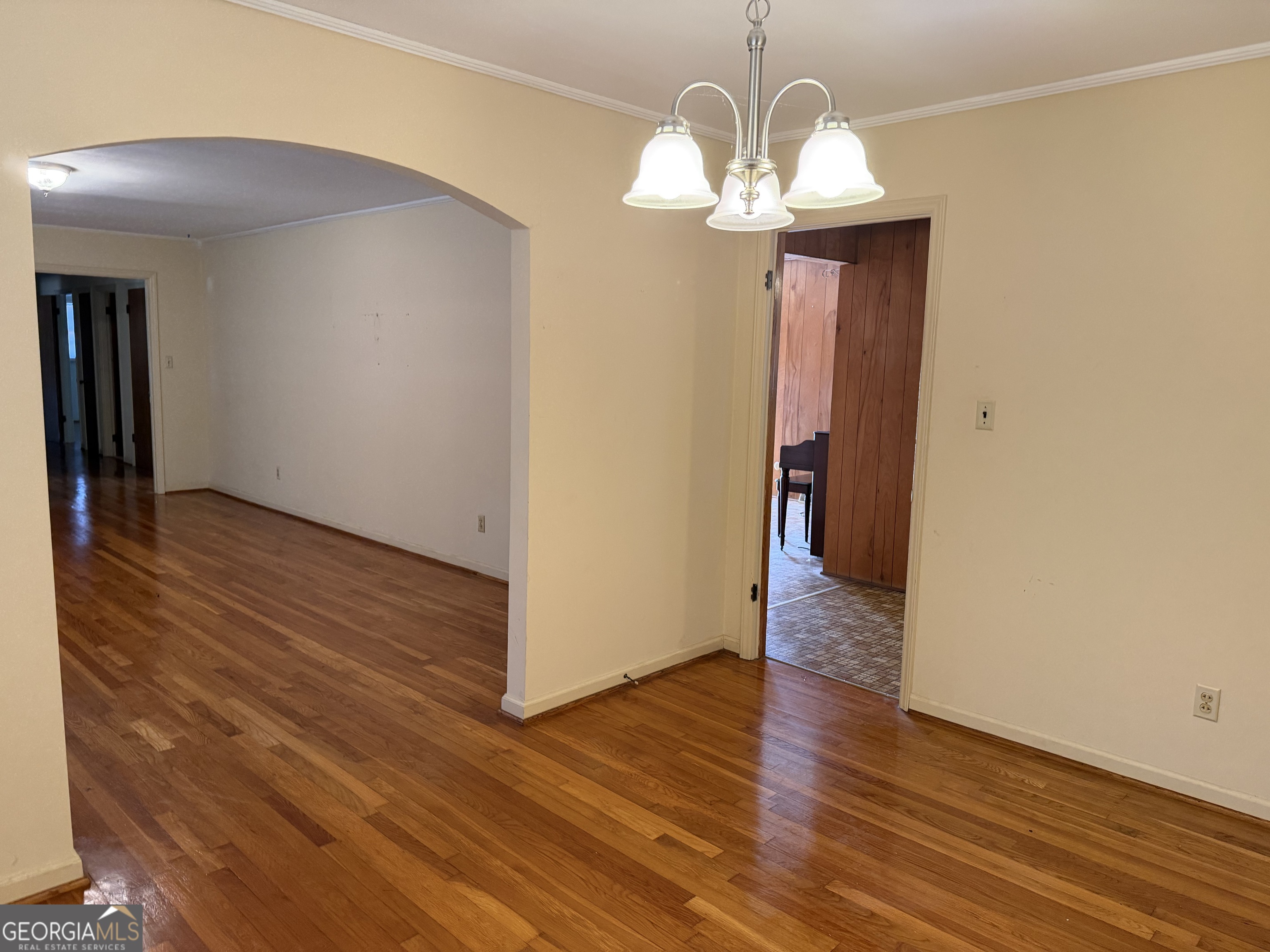 1112 Old Dalton Road Northeast Rome, GA 30165 - Photo 12 of 27 a view of a livingroom with wooden floor