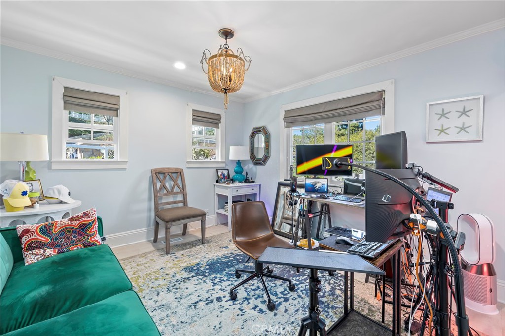 5215 Middlecrest Road Rancho Palos Verdes, CA 90275 - Photo 9 of 53 a view of a workspace with furniture