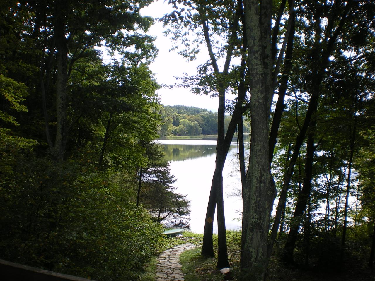 106 Stevens Lake Road Monterey, MA 01245 - Photo 3 of 16 a view of lake from a tree