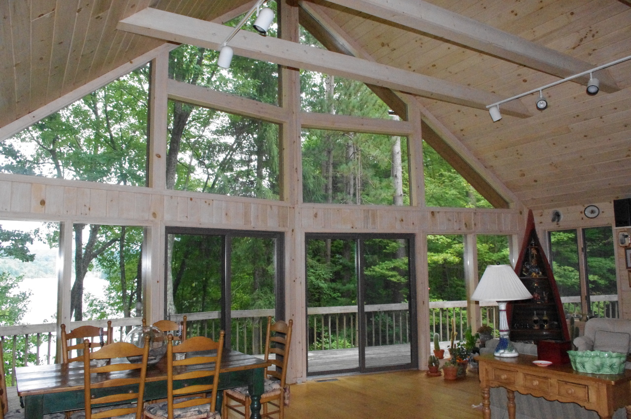 106 Stevens Lake Road Monterey, MA 01245 - Photo 5 of 16 a outdoor space with furniture and a garden