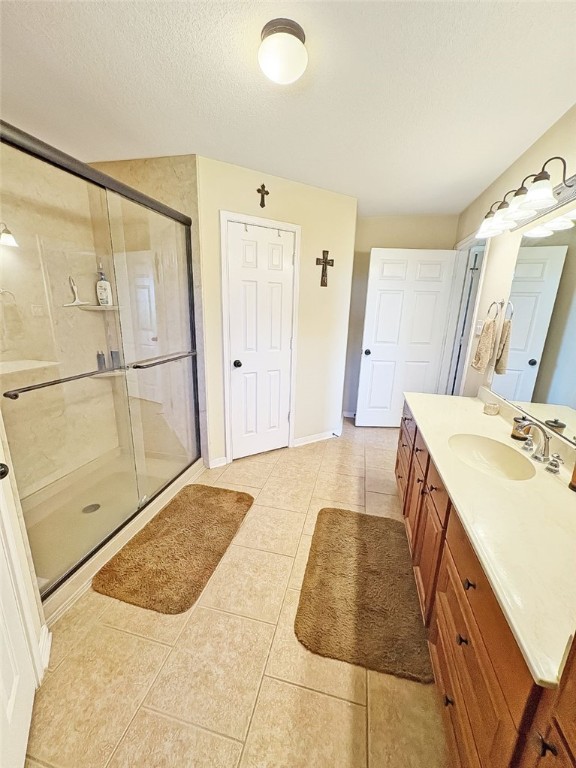 1228 Cr 348 Loop Gause, TX 77857 - Photo 13 of 46 a spacious bathroom with a granite countertop sink a mirror and shower