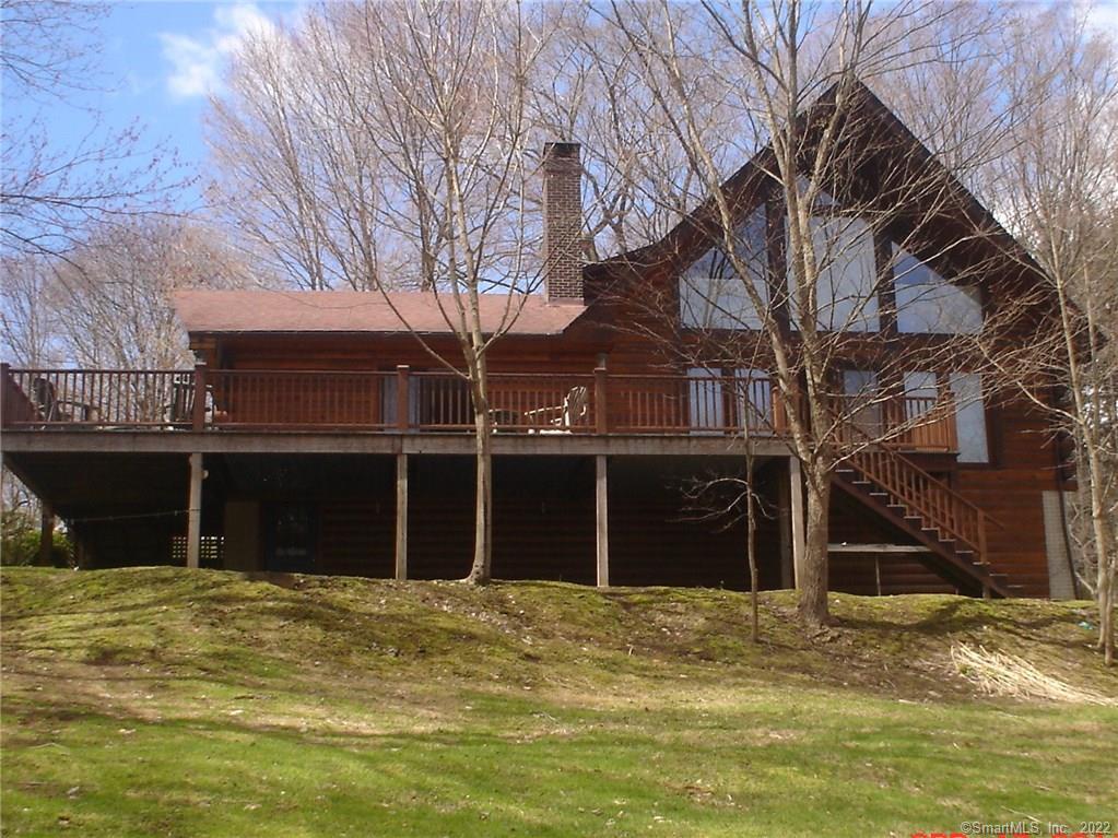 View of house from back