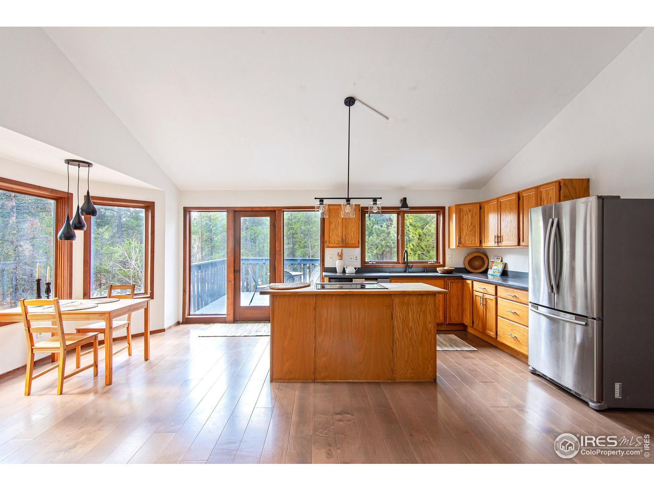 1903 Ridge Road Nederland, CO 80466 - Photo 7 of 26 Natural light from east and south-facing windows