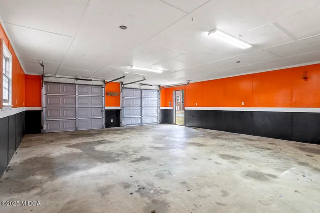 a view of a balcony with chairs