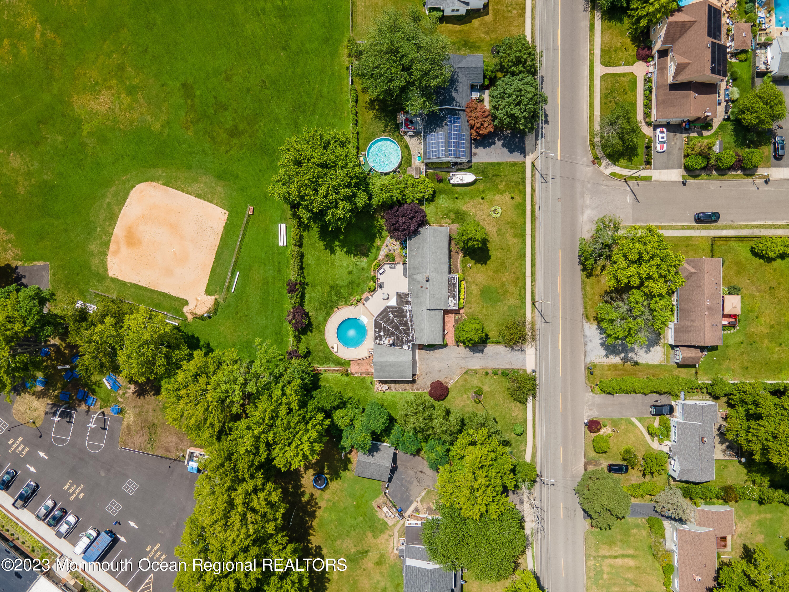 489 Branchport Avenue Oceanport, NJ 07757 - Photo 39 of 43 Aerial View