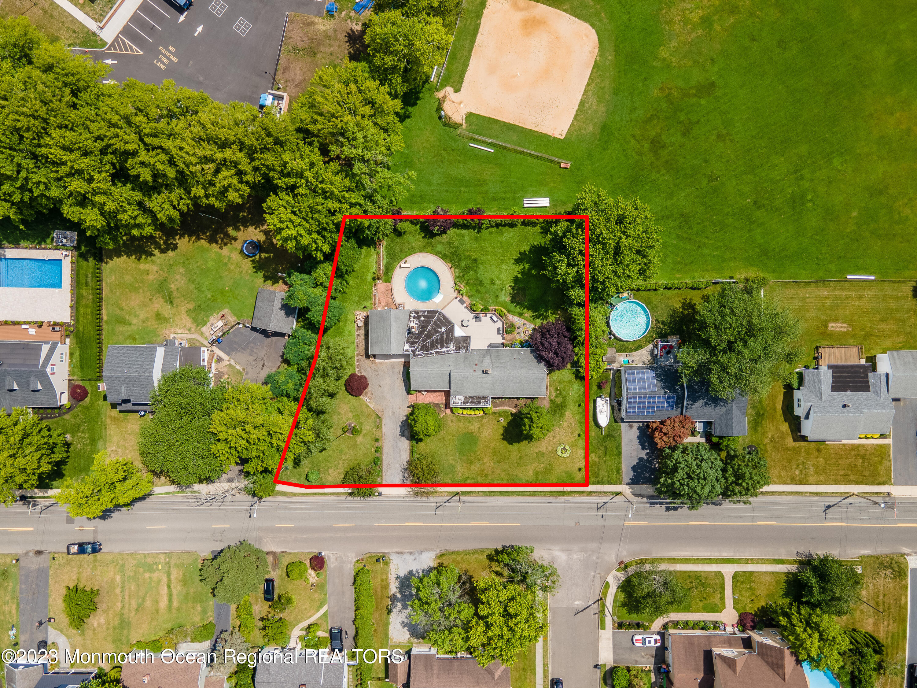 489 Branchport Avenue Oceanport, NJ 07757 - Photo 6 of 43 Aerial View