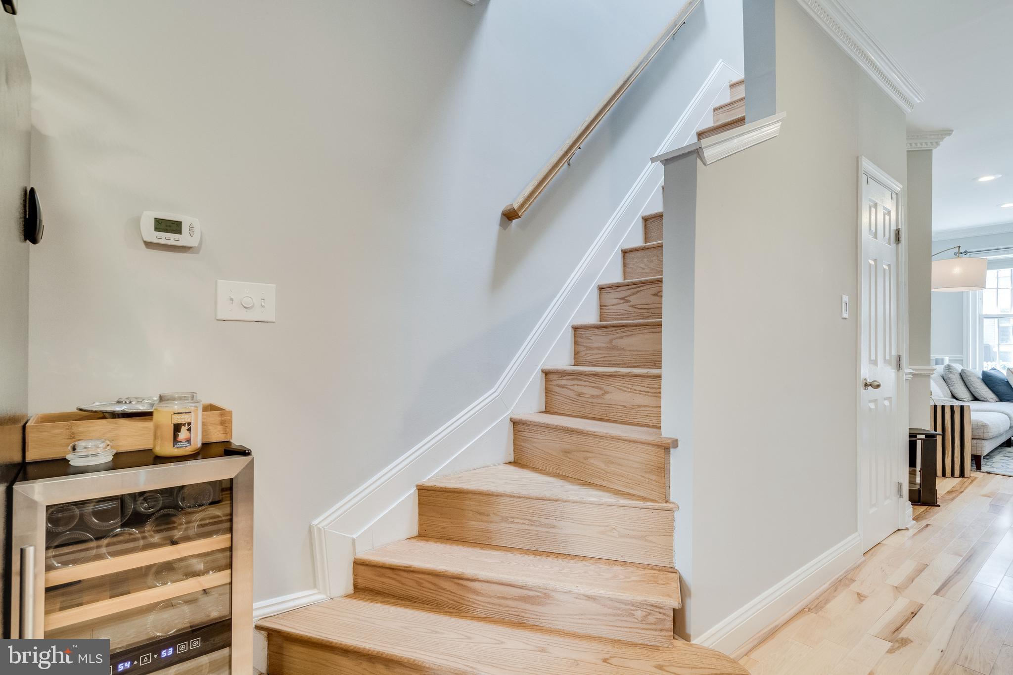 1670 Kramer Street Northeast Washington, DC 20002 - Photo 16 of 36 Stairway to Upper Level