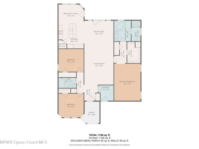 $1,900 | 2613 Quentin Avenue Southeast, Palm Bay, FL 32909