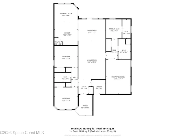 $1,900 | 2613 Quentin Avenue Southeast, Palm Bay, FL 32909