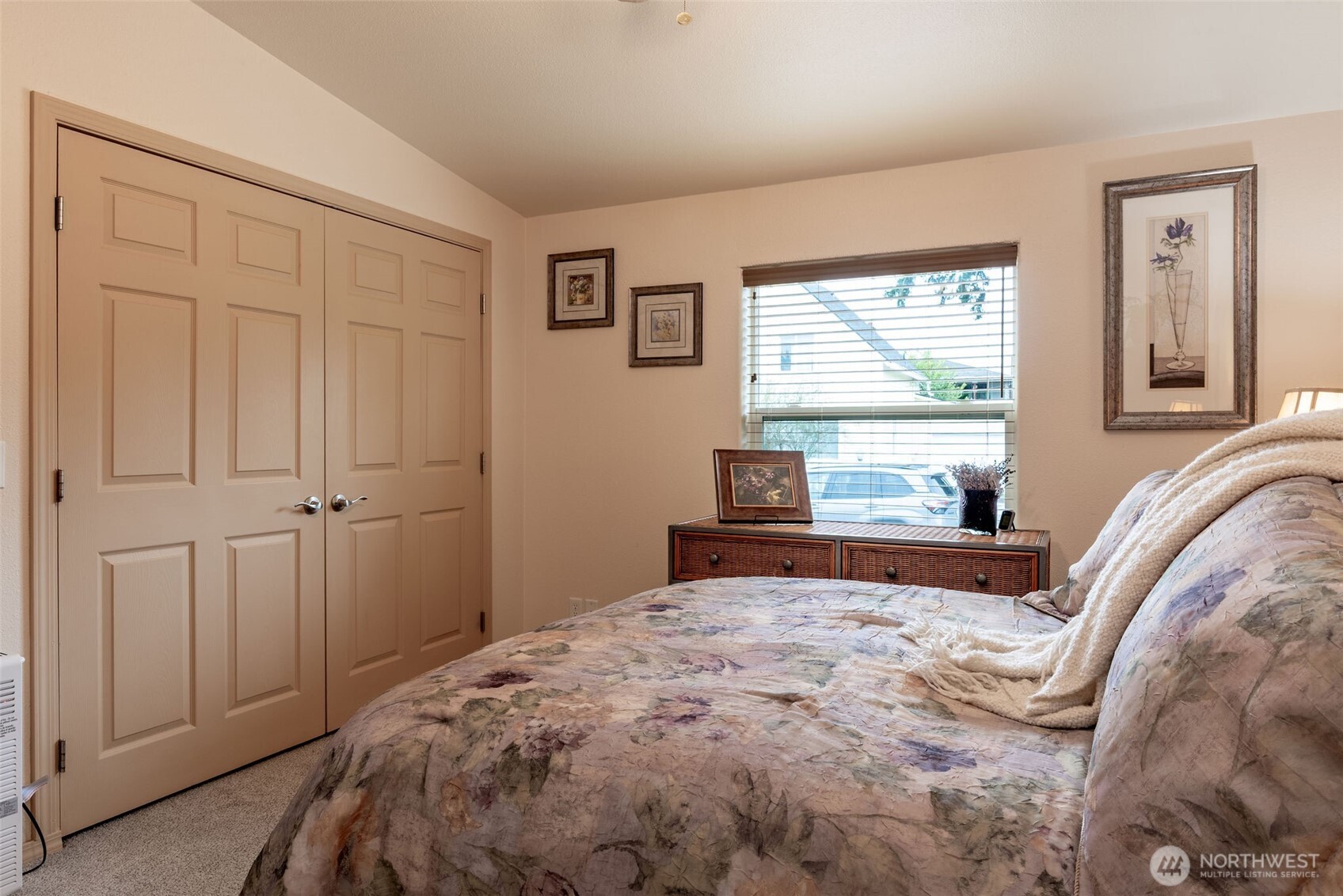600 Northeast Lincoln Road, Unit 4 Poulsbo, WA 98370 - Photo 16 of 30 a bedroom with a bed and a window