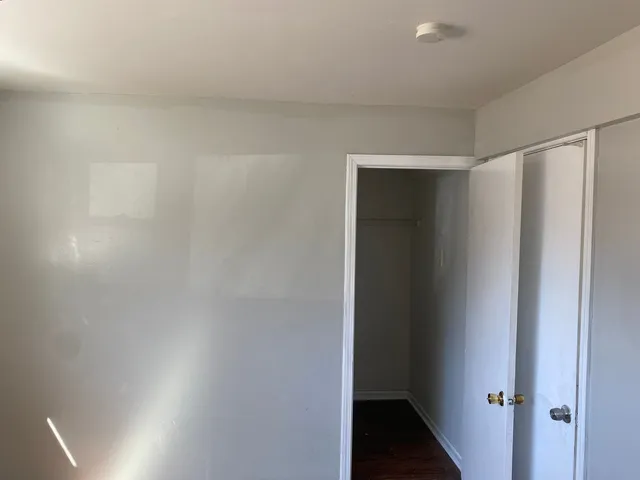 a view of closet area