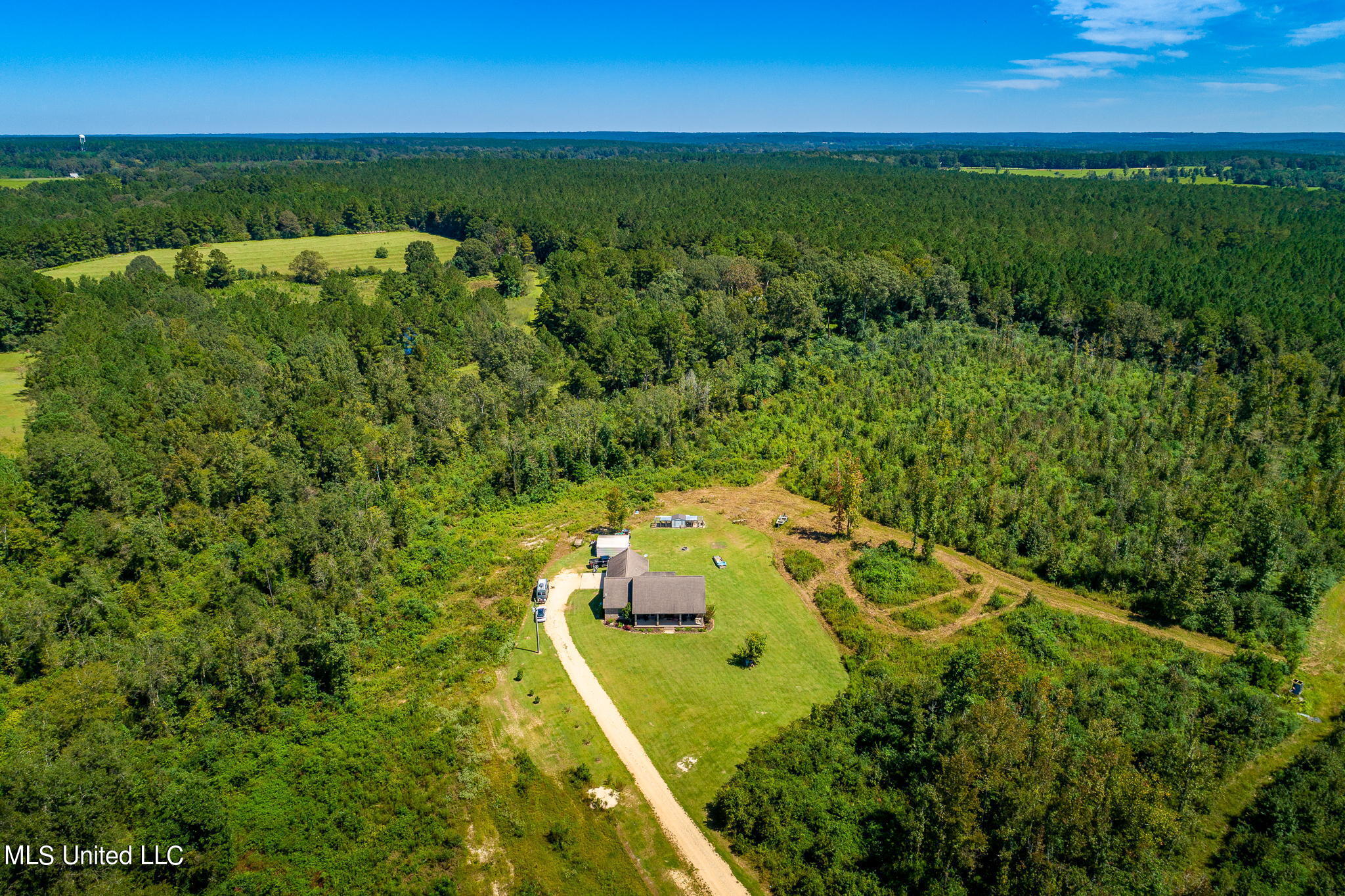 270 Grice Road Columbia, MS 39429 - Photo 42 of 50 4 Drone View (1 of 9)