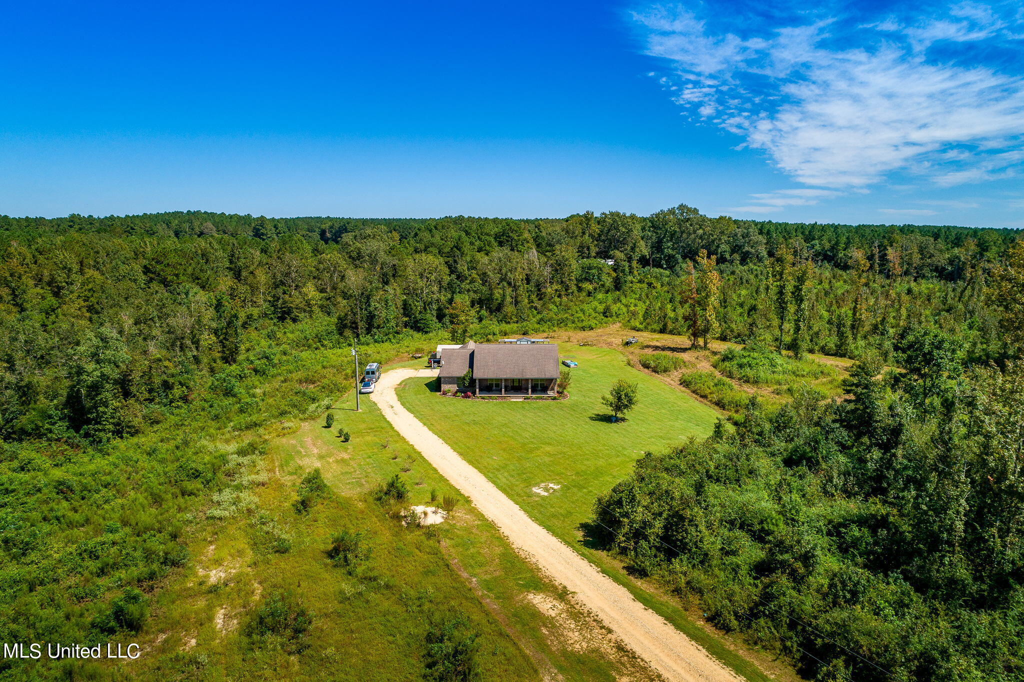 270 Grice Road Columbia, MS 39429 - Photo 46 of 50 4 Drone View (5 of 9)