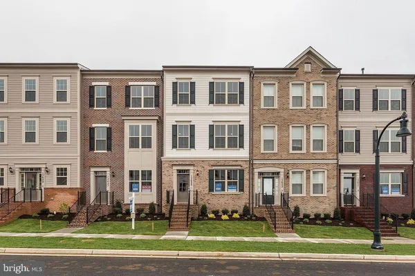 a front view of a building