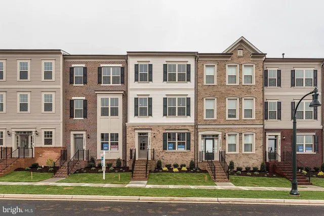 a front view of a building