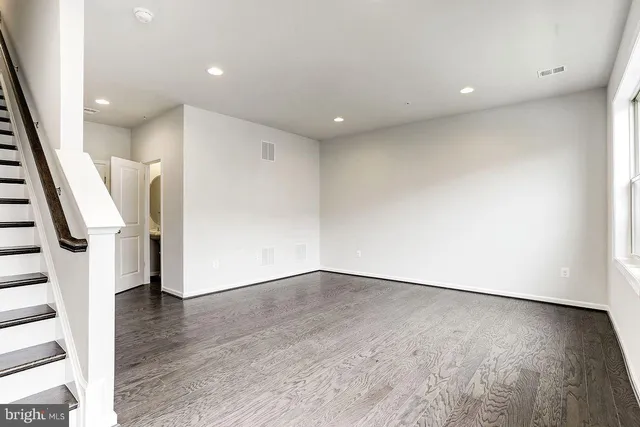 wooden floor in an empty room