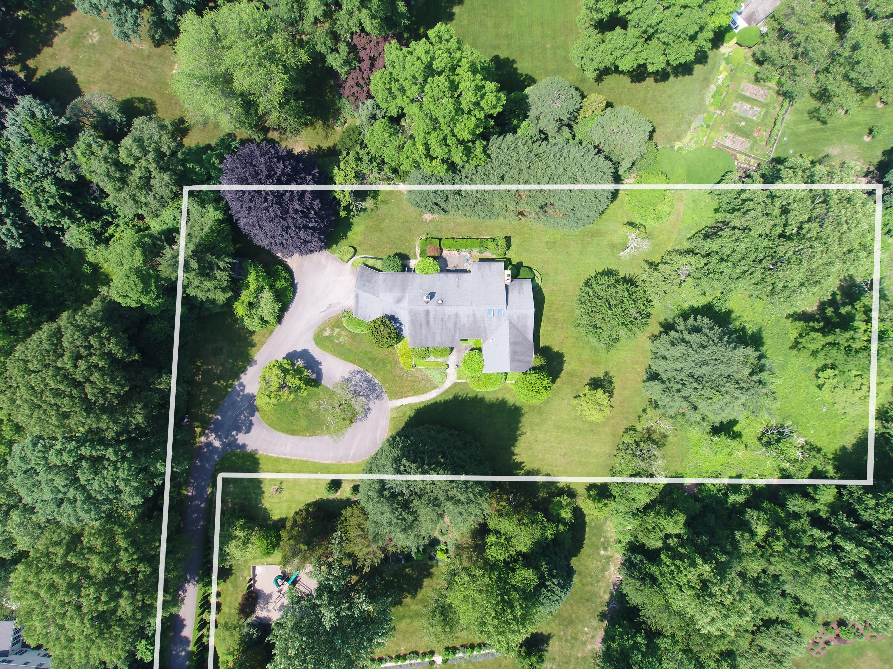 65 Maywood Road Darien, CT 06820 - Photo 2 of 14 an aerial view of a house