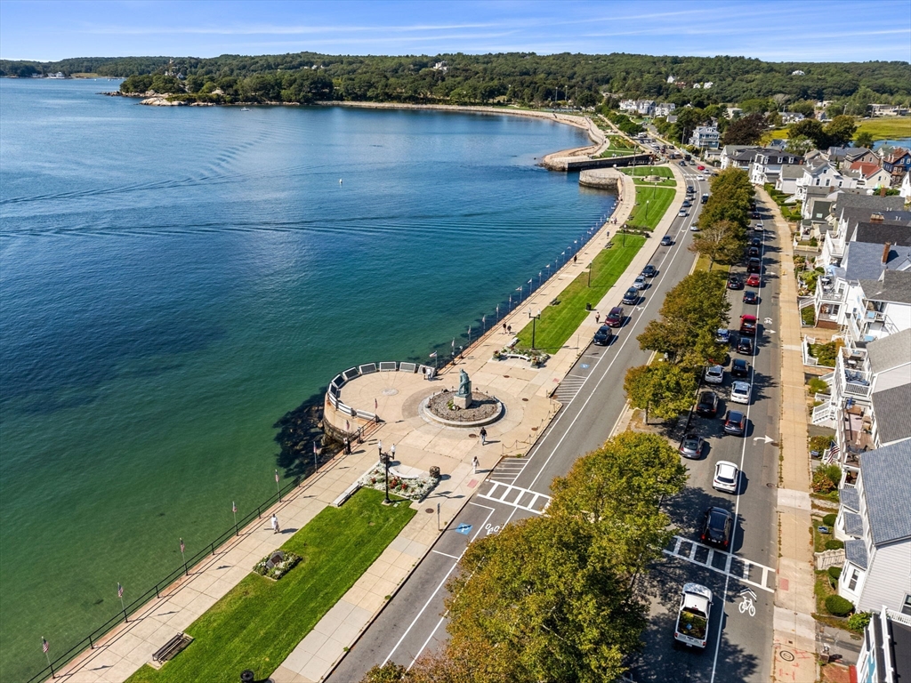 33 Middle Street Gloucester, MA 01930 - Photo 42 of 42 a view of a lake with a yard