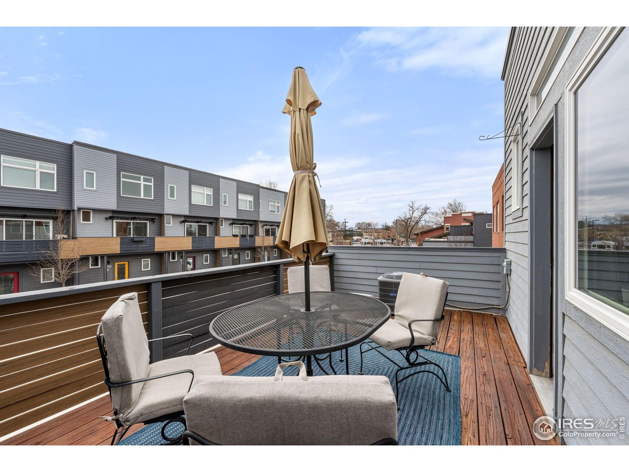 400 West Baseline Road, Unit B Lafayette, CO 80026 - Photo 12 of 36 Peek-a-boo views of the foothills on clear days from private deck