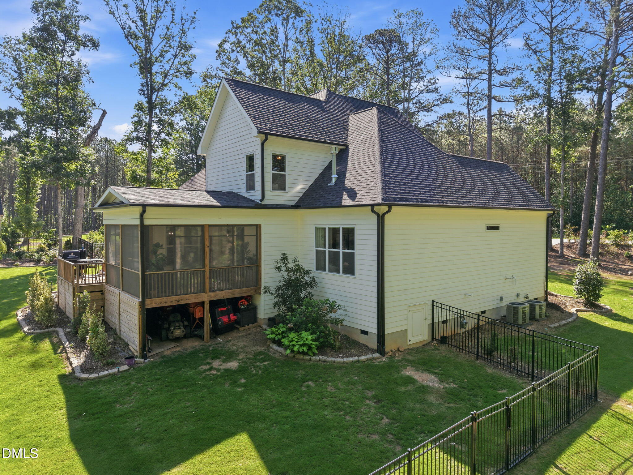 3511 Bruce Garner Road Wake Forest, NC 27587 - Photo 47 of 56 a view of house with backyard