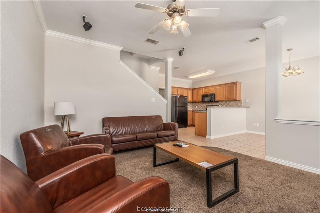 1001 Krenek Tap Road, Unit 2105 College Station, TX 77840 - Photo 6 of 24 Open-concept living space with abundant natural light