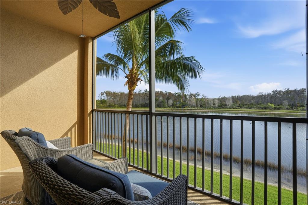 9578 Trevi Court, Unit 5124 Naples, FL 34113 - Photo 16 of 40 a view of balcony with furniture