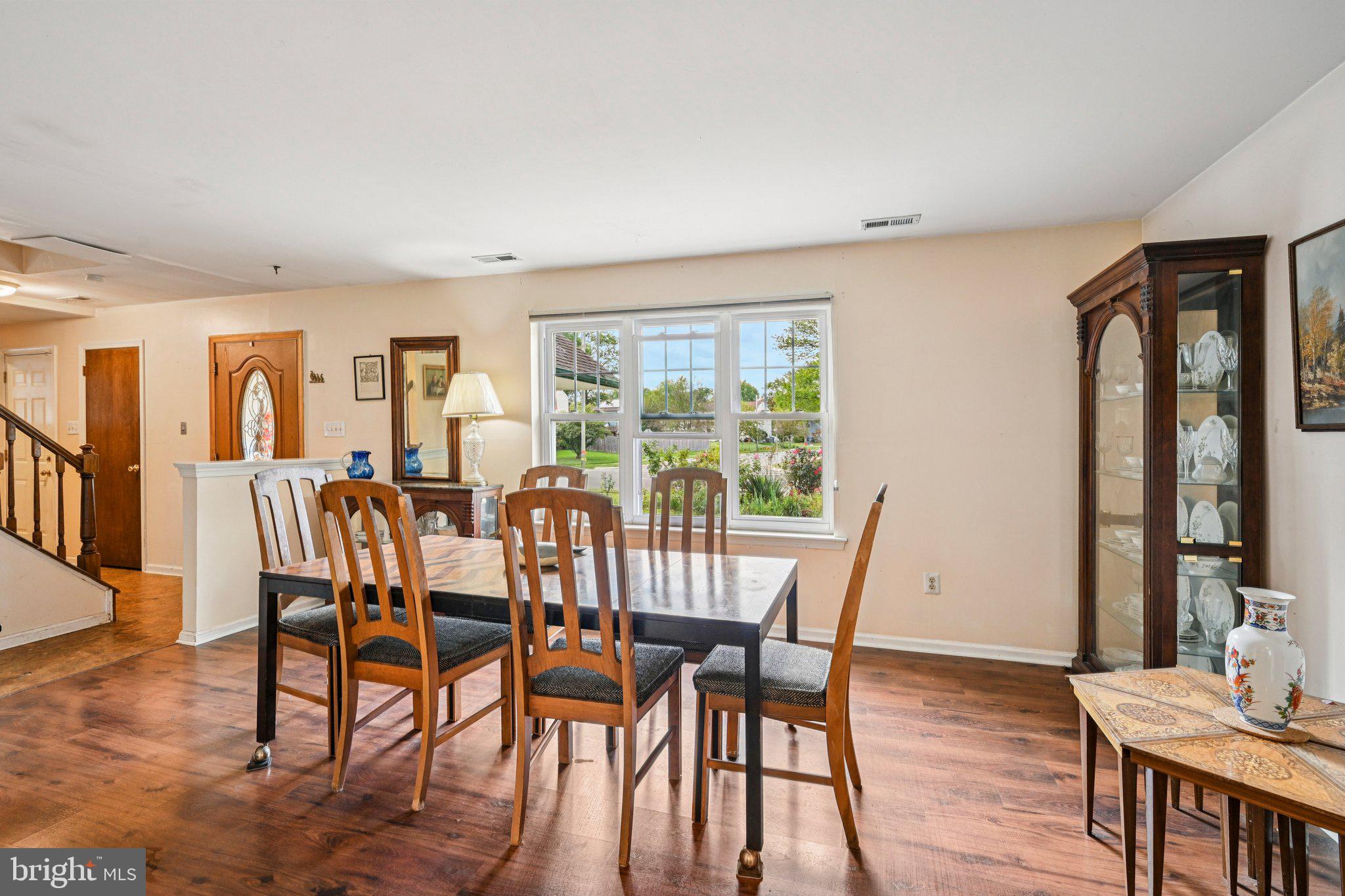 13 Tarnsfield Road Westampton, NJ 08060 - Photo 14 of 44 a view of a dining room with furniture window and wooden floor
