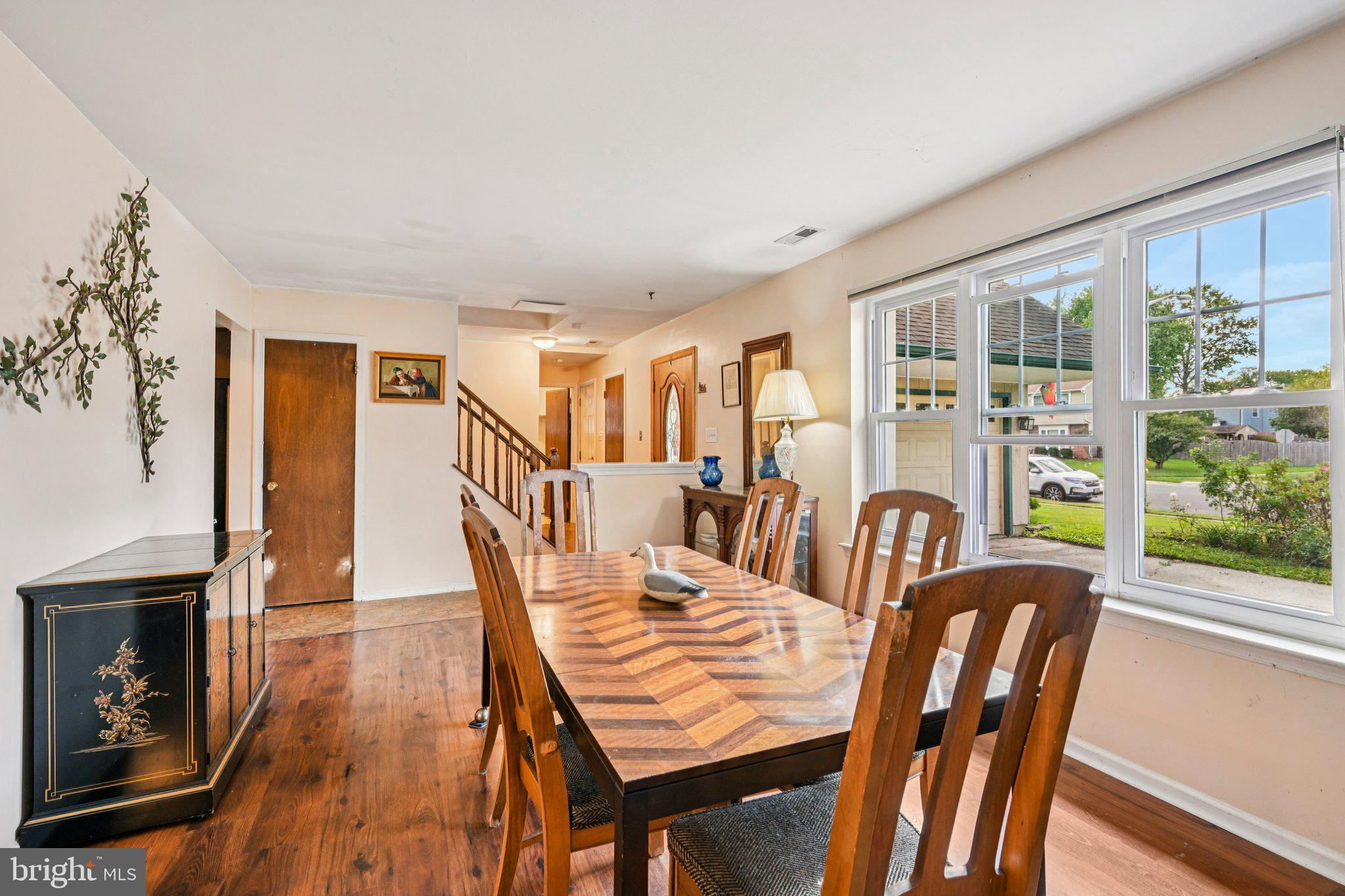 13 Tarnsfield Road Westampton, NJ 08060 - Photo 15 of 44 a view of a dining room with furniture window and wooden floor