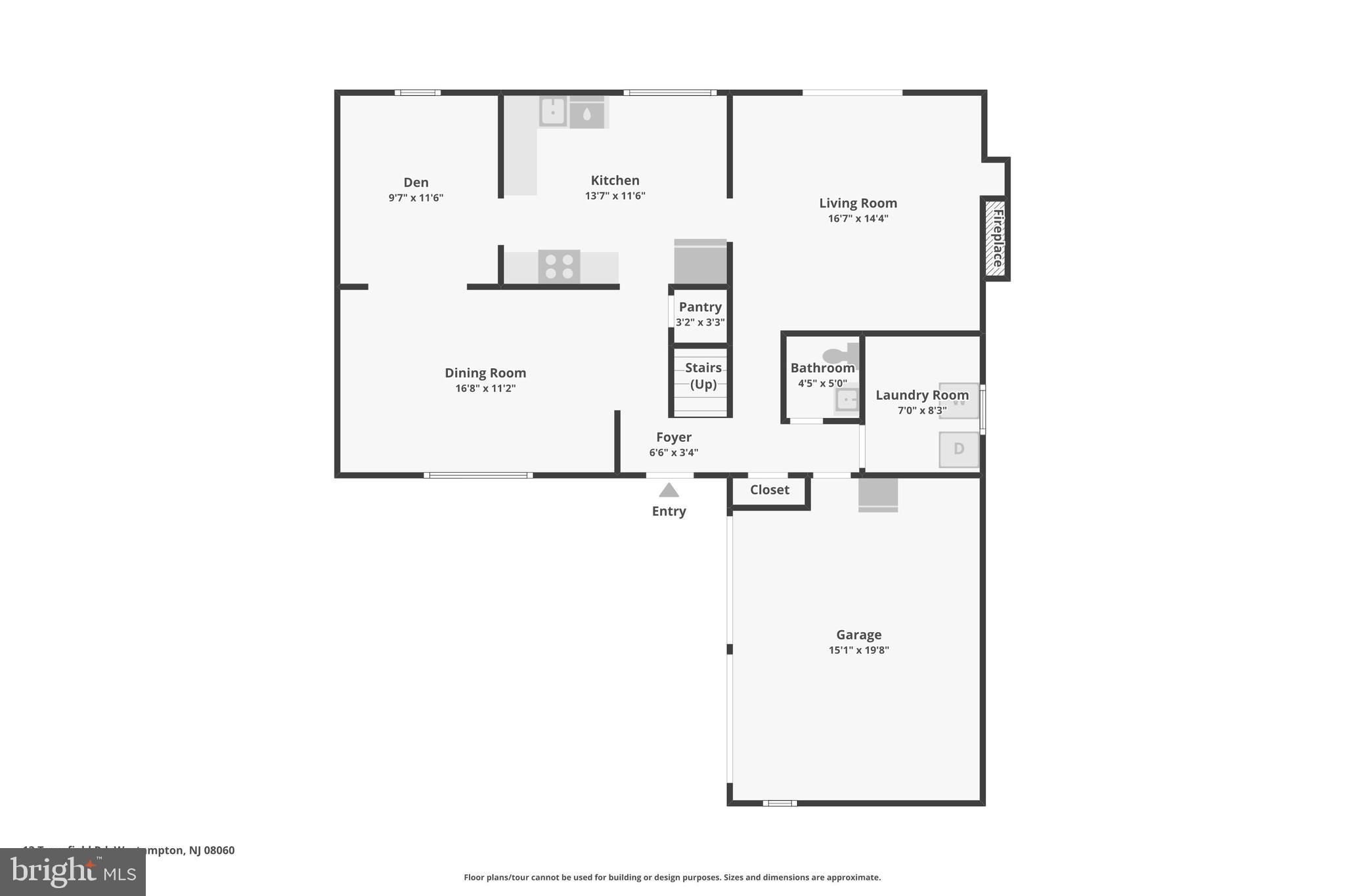 13 Tarnsfield Road Westampton, NJ 08060 - Photo 42 of 44 a picture of floor plan