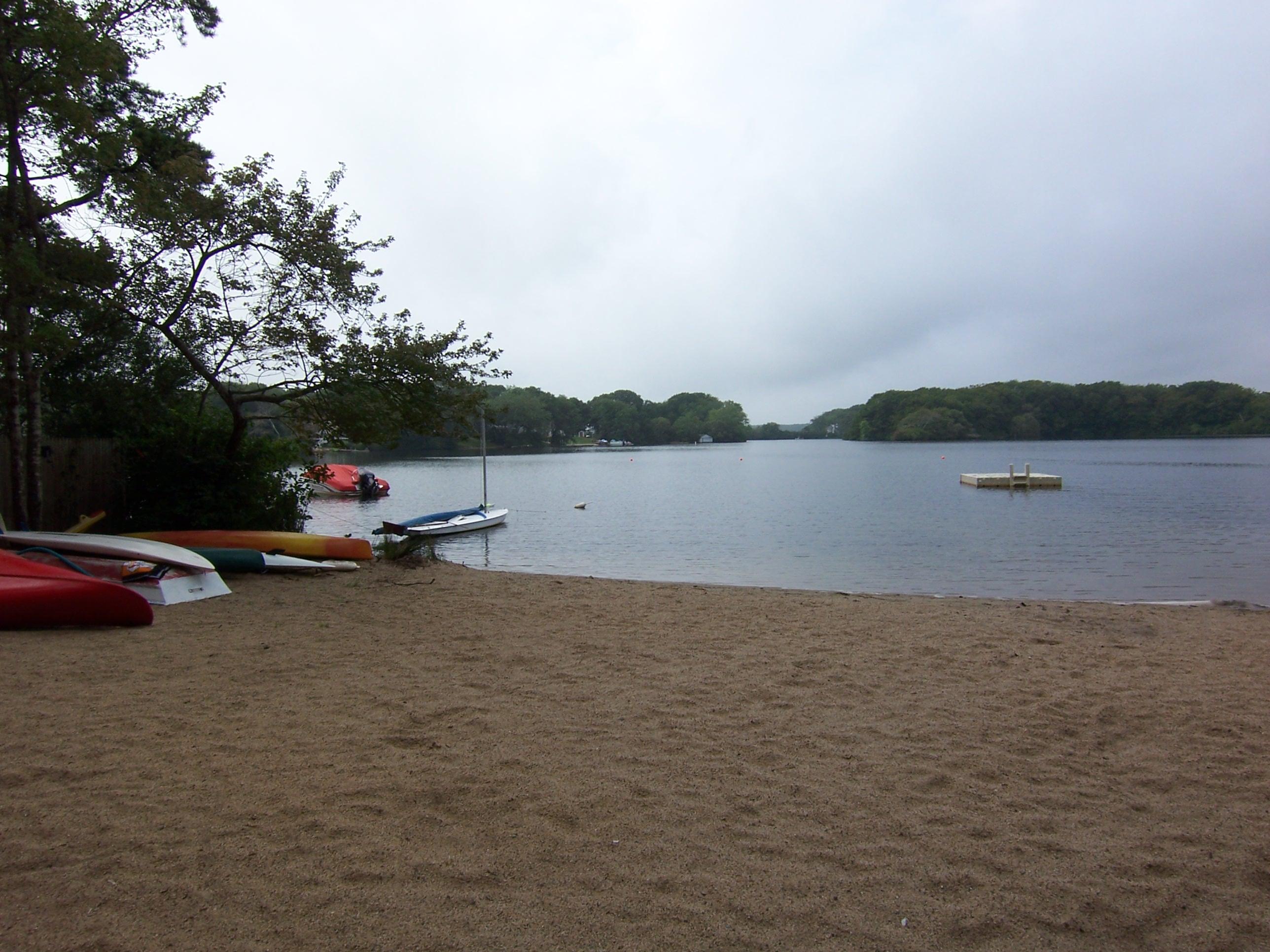 212 Holly Point Road Centerville, MA 02632 - Photo 30 of 30 a view of outdoor space and lake view
