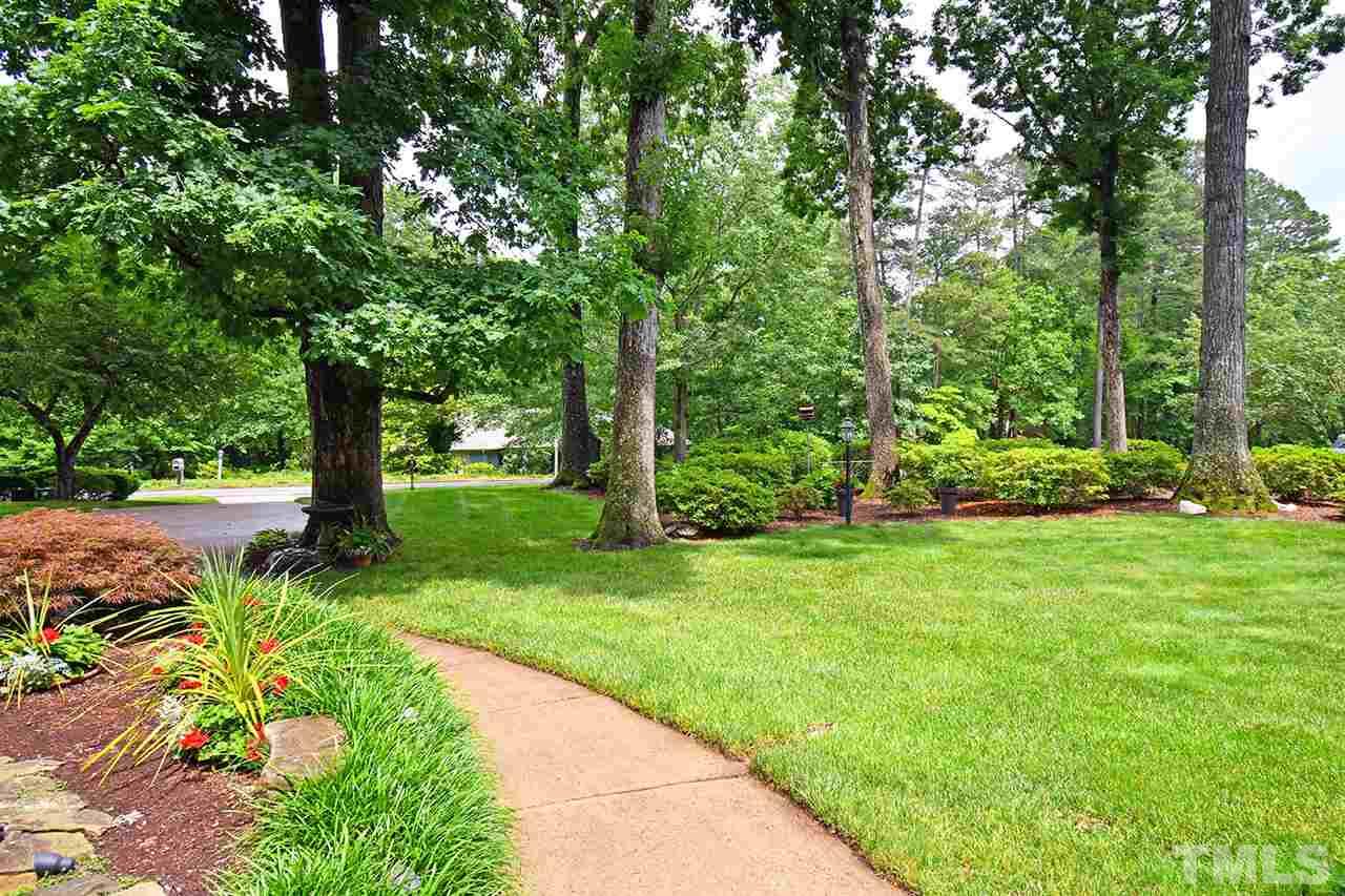 9437 Springdale Drive Raleigh, NC 27613 - Photo 4 of 30 a view of a yard with a tree