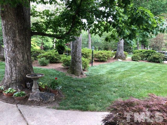 9437 Springdale Drive Raleigh, NC 27613 - Photo 5 of 30 a view of a garden with trees