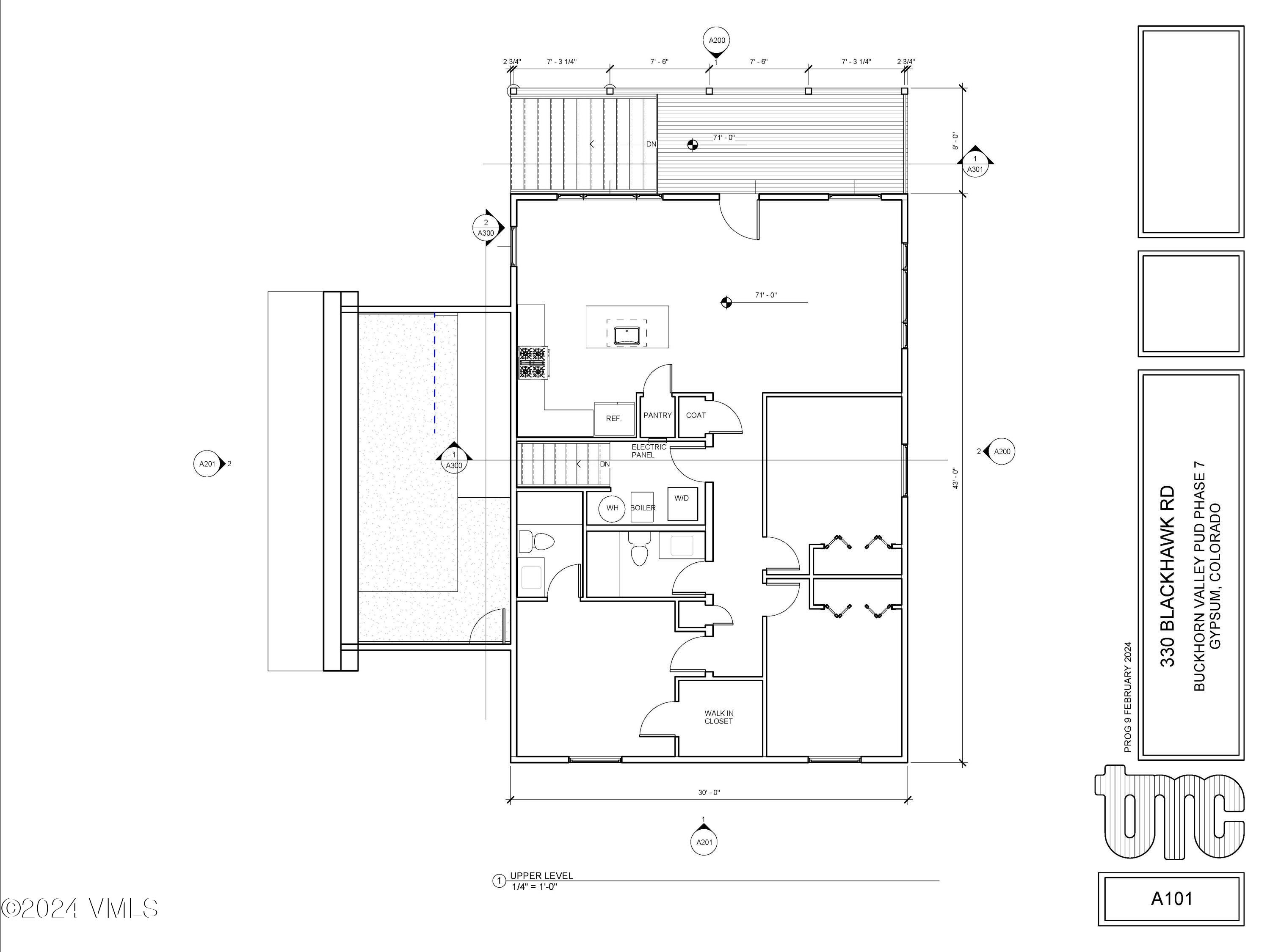 330 Blackhawk Road Gypsum, CO 81637 - Photo 2 of 17 A101 Prog 02.09.24