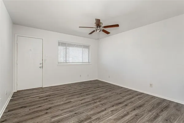 wooden floor in an empty room