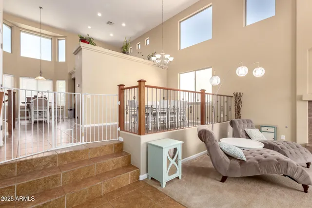 a view of livingroom with furniture and windows