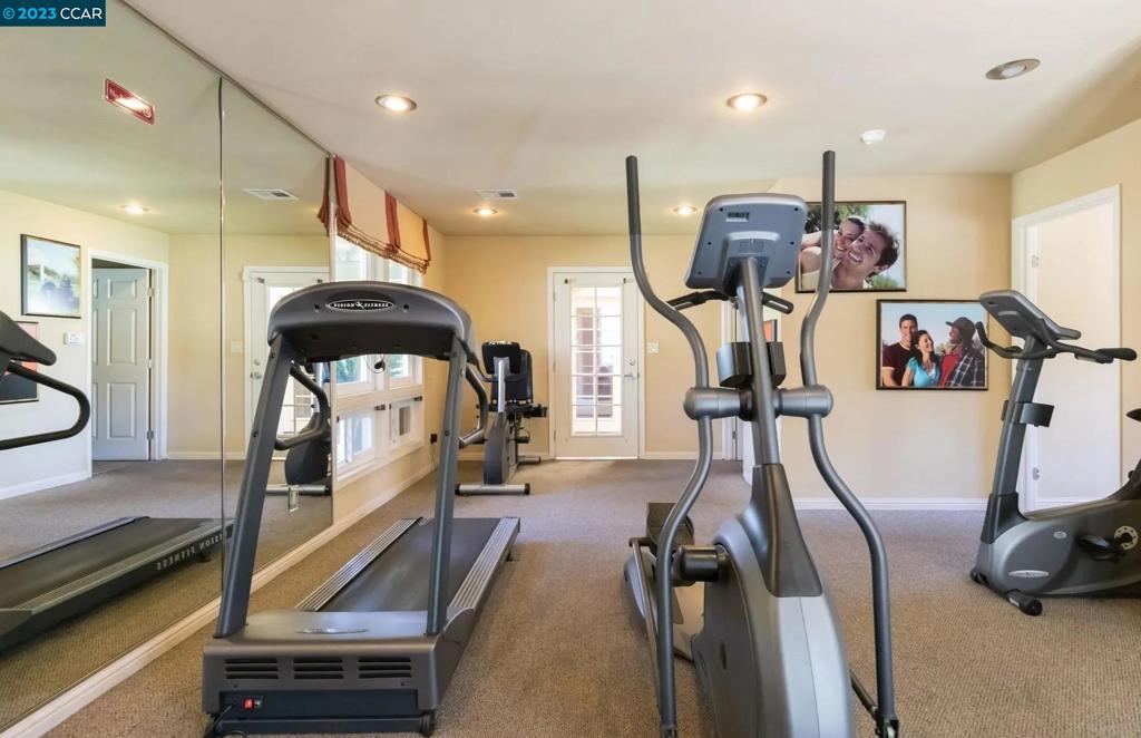 1505 Kirker Pass Road Concord, CA 94521 - Photo 19 of 22 a view of a room with gym equipment