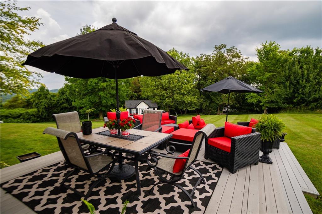 110 Mae Lane Uniontown, PA 15401 - Photo 9 of 41 a patio with a table and chairs