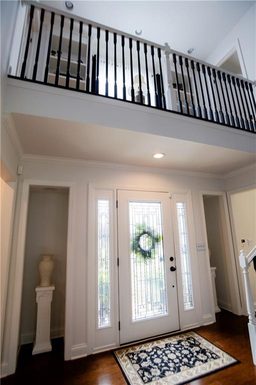 110 Mae Lane Uniontown, PA 15401 - Photo 10 of 41 a balcony with wooden floor and a window