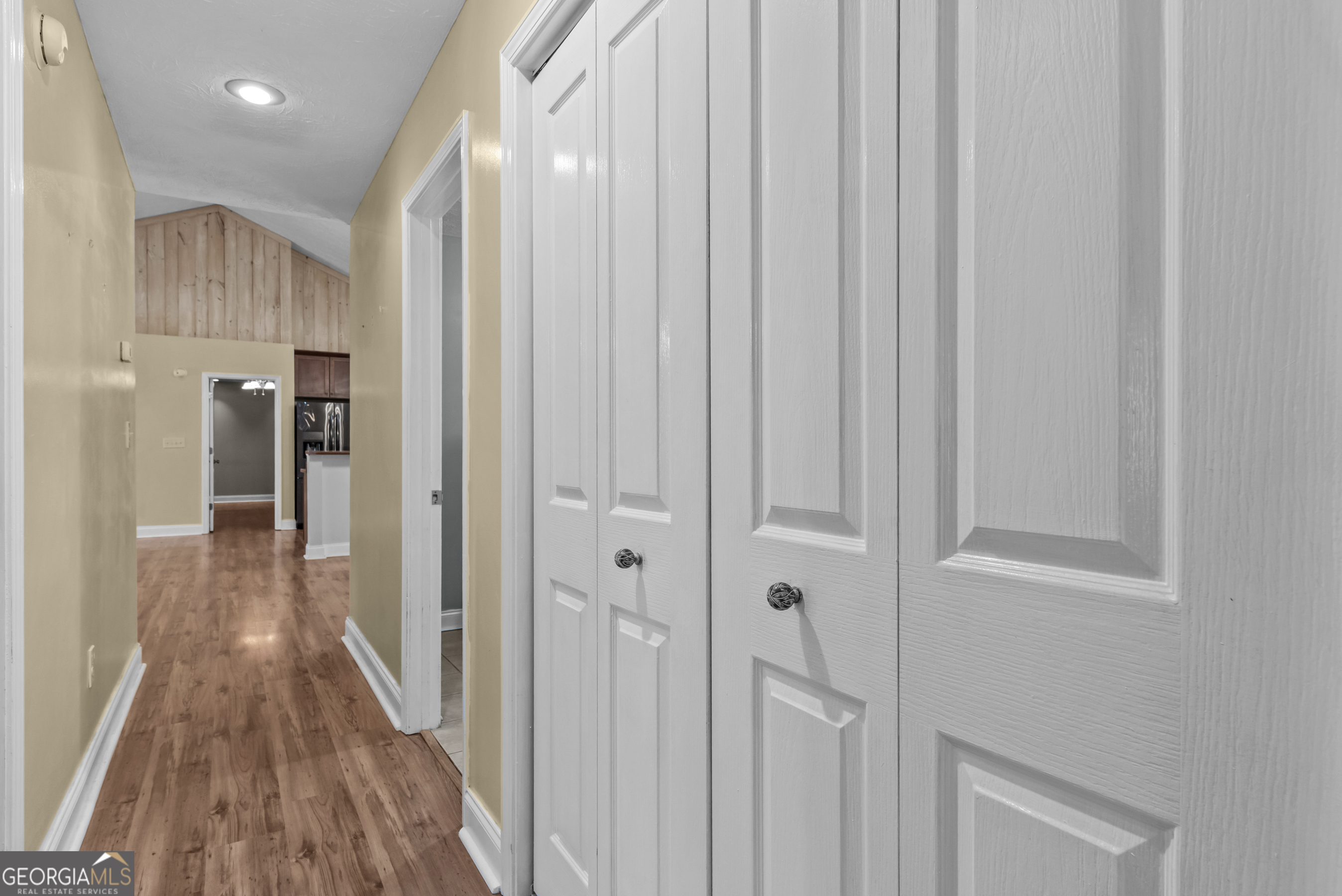 384 Scuffleboro Road Southeast Eatonton, GA 31024 - Photo 30 of 48 a view of hallway with wooden floor